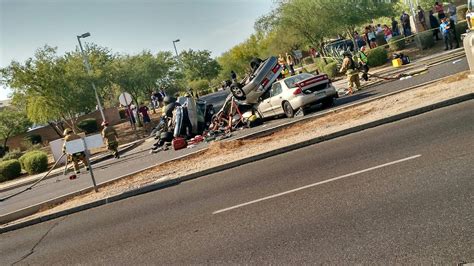 The collision occurred on . . Car accident in glendale az yesterday